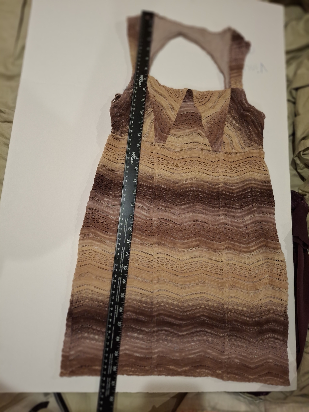 Free People Crochet Mini Dress - Picture 9 of 13